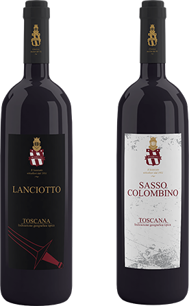 2018 - Lanciotto e Sasso Colombino nuovi vini Bianchi Viticoltori - Sangiovese Maremma Toscana biologico